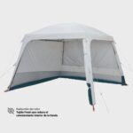 Carpa plegable habitáculo de camping 10 personas UPF50+ Arpenaz Base L Fresh - Imagen 2