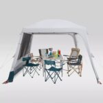 Carpa plegable habitáculo de camping 10 personas UPF50+ Arpenaz Base L Fresh - Imagen 4