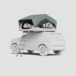 Tienda de techo Camper 2 personas Quechua Roof Top MH500 F&B
