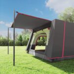 Tienda de Campaña Outsunny 430x305x195 cm Rojo - Imagen 4